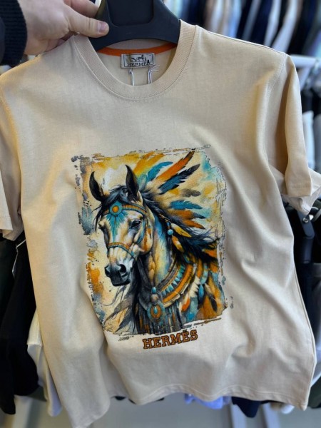 Мужская Футболка Hermes