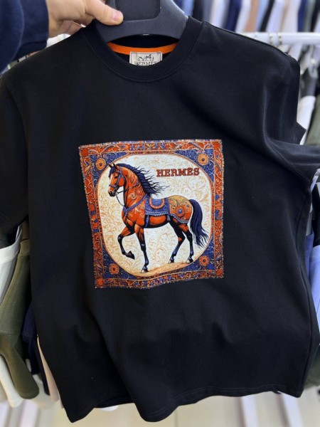 Мужская Футболка Hermes