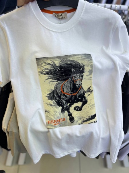 Мужская Футболка Hermes