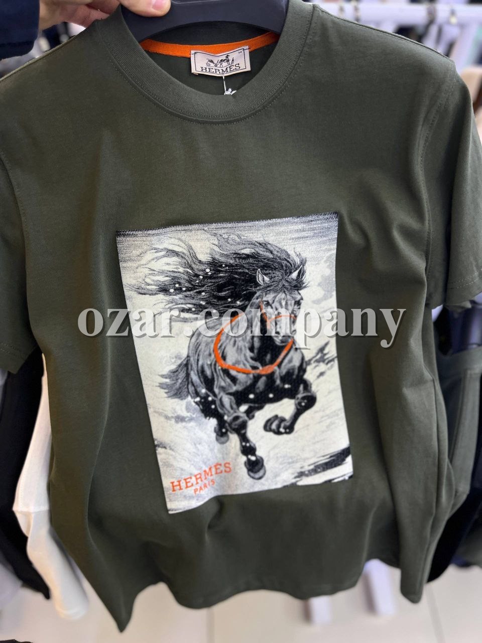 Мужская Футболка Hermes