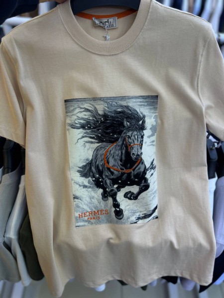Мужская Футболка Hermes