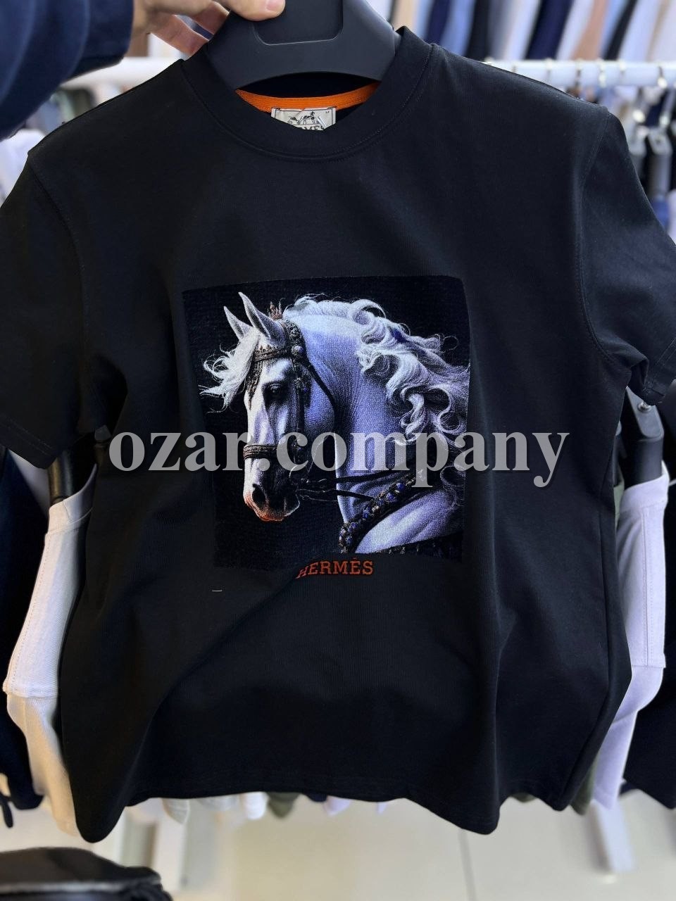 Мужская Футболка Hermes