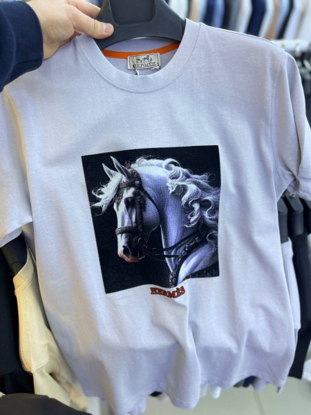Мужская Футболка Hermes