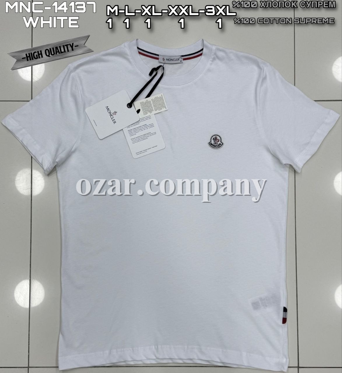 Мужская Футболка Moncler