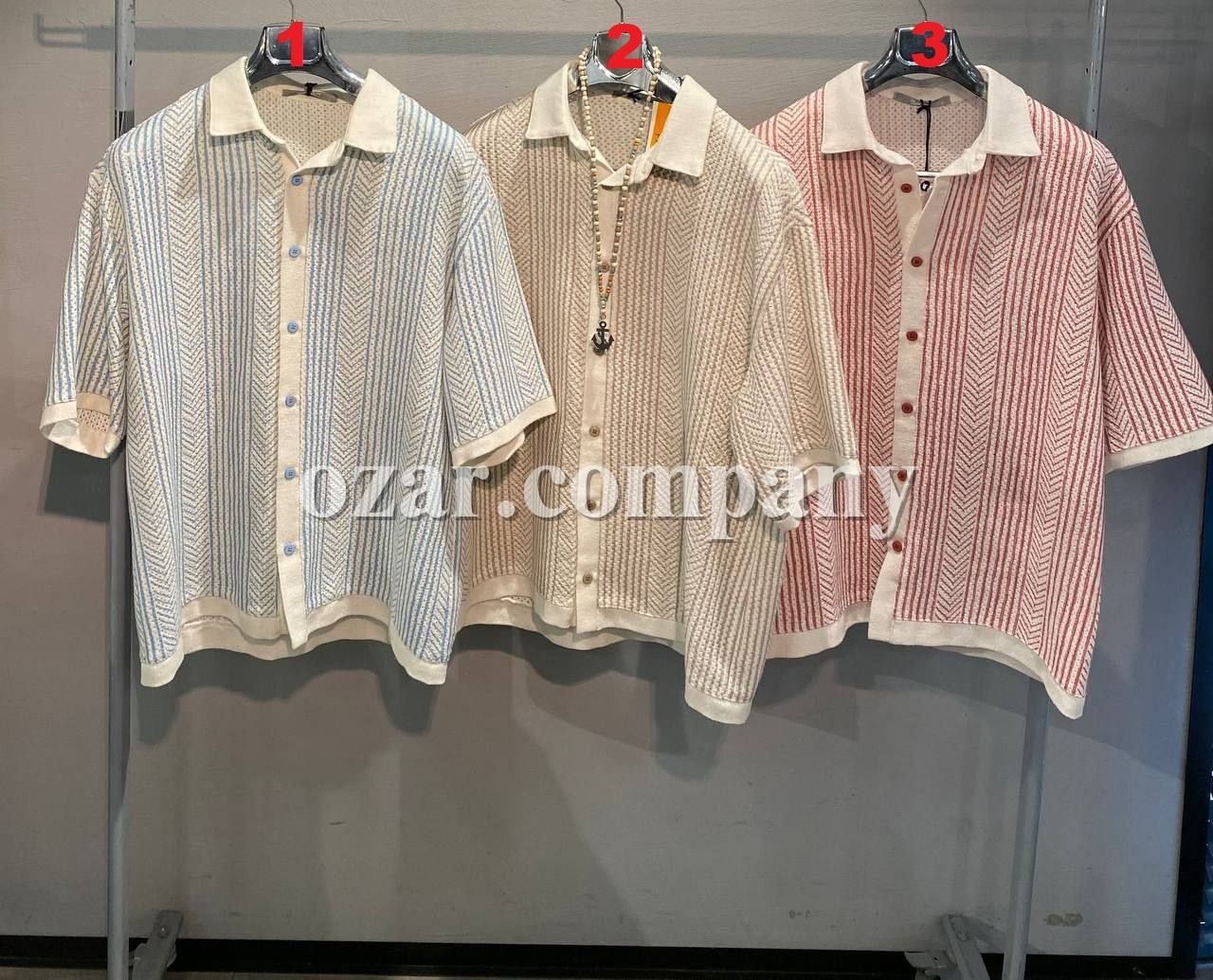 Мужская Рубашка Open