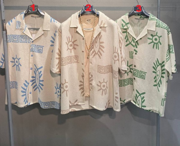 Мужская Рубашка Open