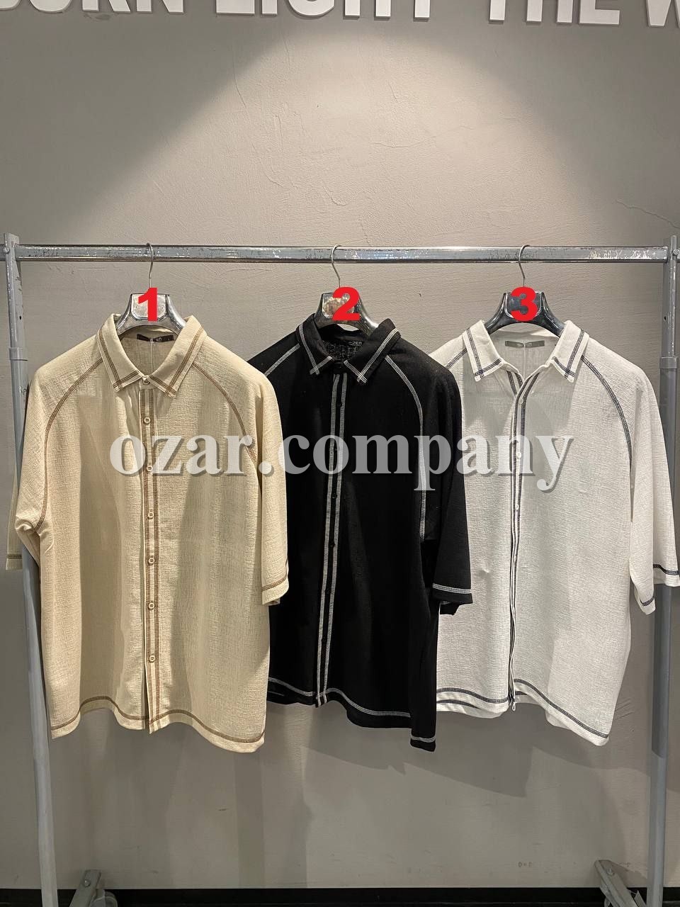 Мужская Рубашка Open