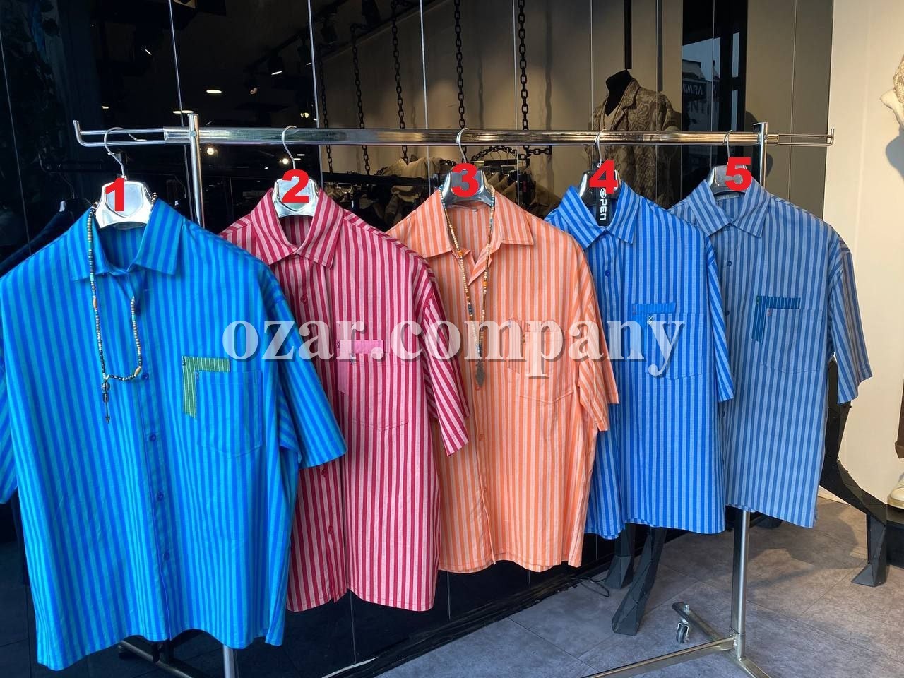 Мужская Рубашка Open