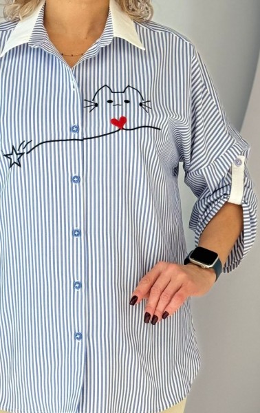 Женская Рубашка Aras (Большие размеры)