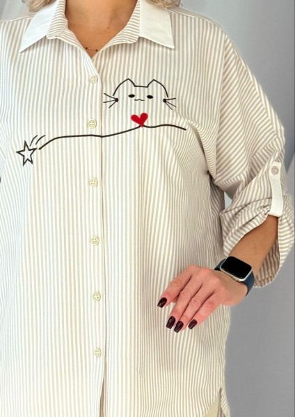 Женская Рубашка Aras (Большие размеры)