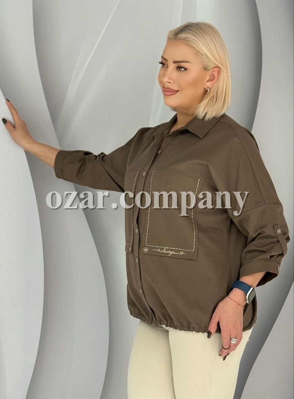 Женская Рубашка Aras (Большие размеры)