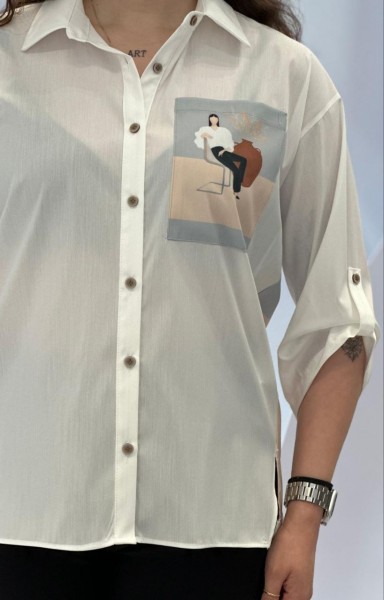 Женская Рубашка Seul (Большие размеры)