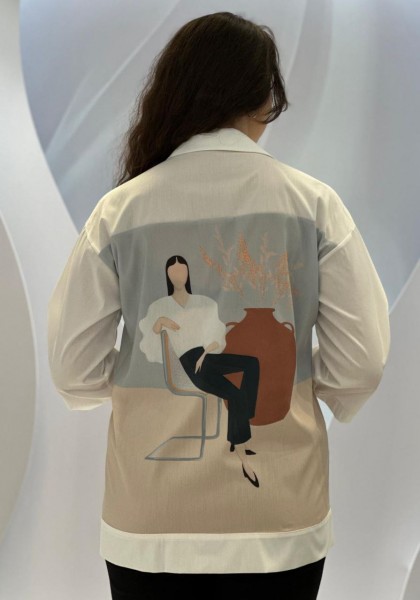 Женская Рубашка Seul (Большие размеры)