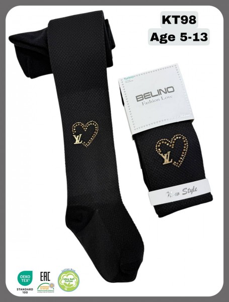 Колготы Со Стразами Для Девочки Belino (7-8лет)