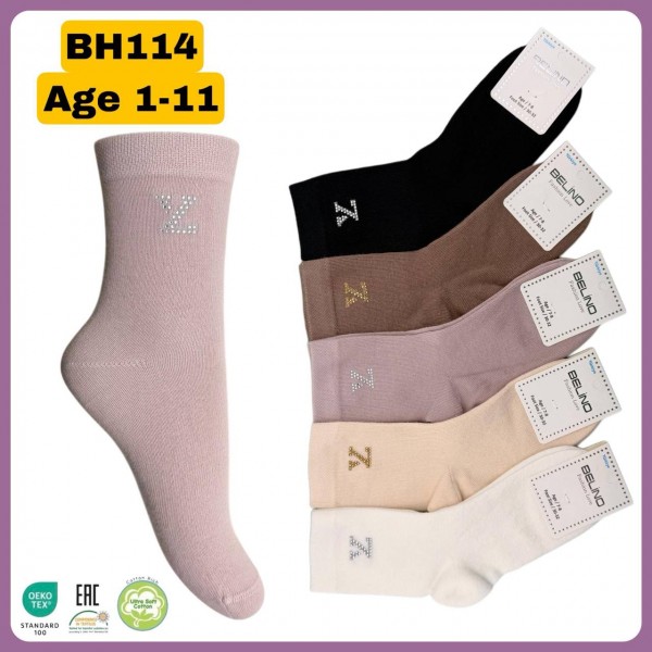 Носки Для Девочки Belino (1-2/3-4/5-6/7-8/9-10/11-12лет)