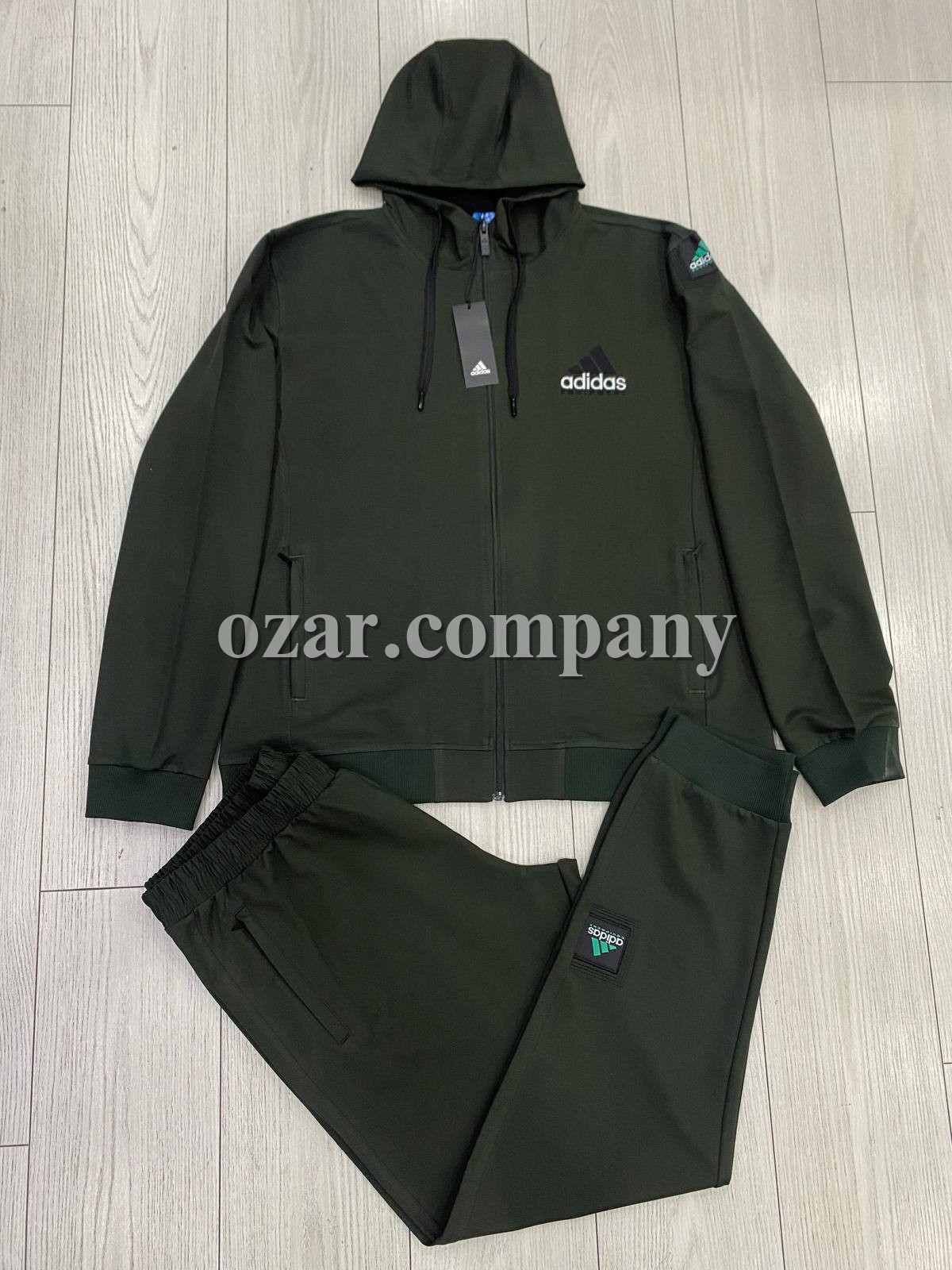 Мужской Спортивный Костюм Adidas (Большие размеры)