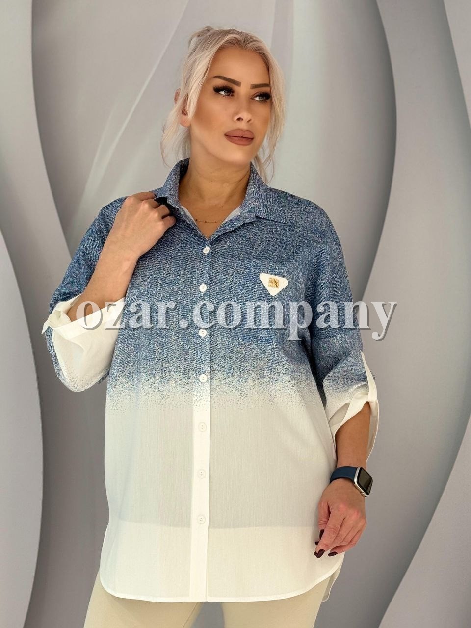 Женская Рубашка Aras (Большие размеры)