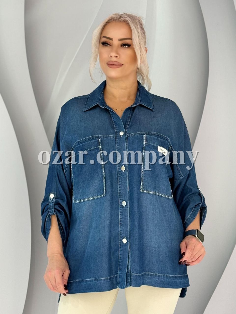 Женская Рубашка Aras (Большие размеры)