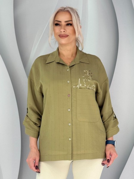 Женская Рубашка Aras (Большие размеры)