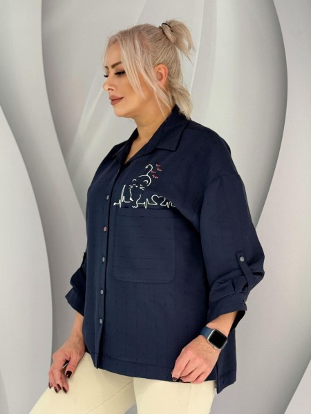 Женская Рубашка Aras (Большие размеры)