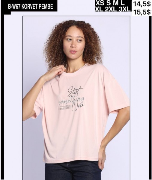 Женская Футболка Whitney (Большие размеры)