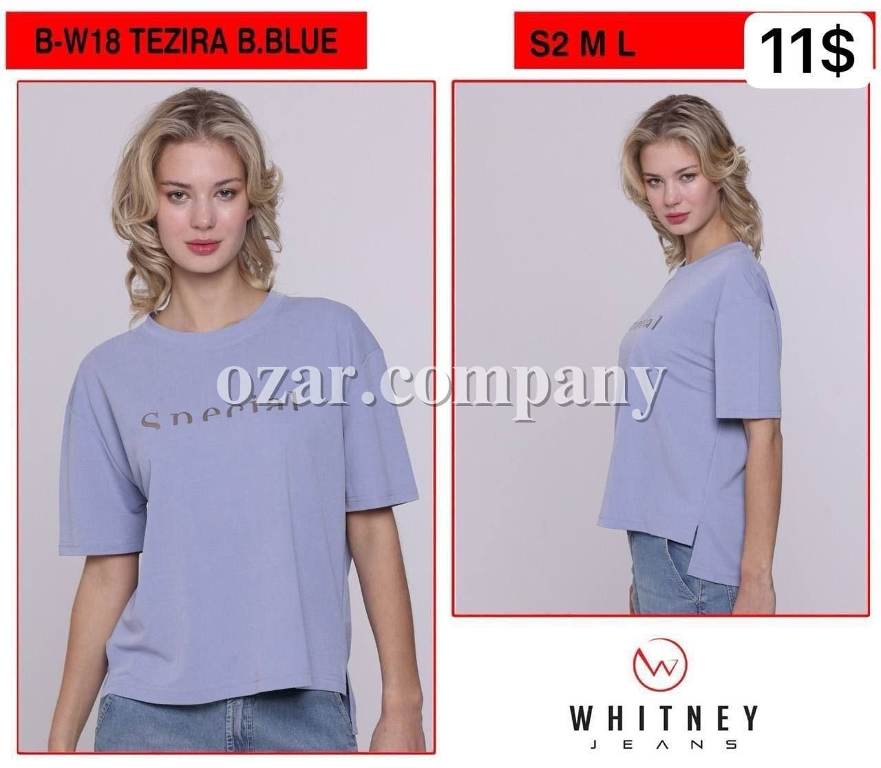 Женская Футболка Whitney