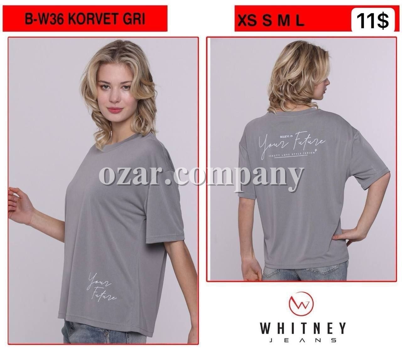 Женская Футболка Whitney