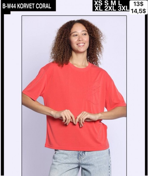 Женская Футболка Whitney (Большие размеры)