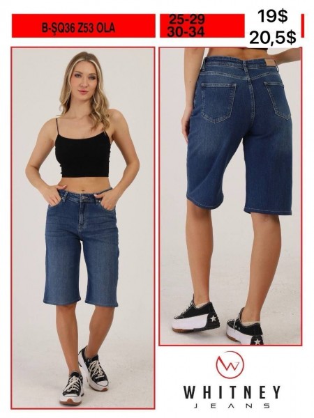 Женские Джинсовые Шорты Whitney (Большие размеры)