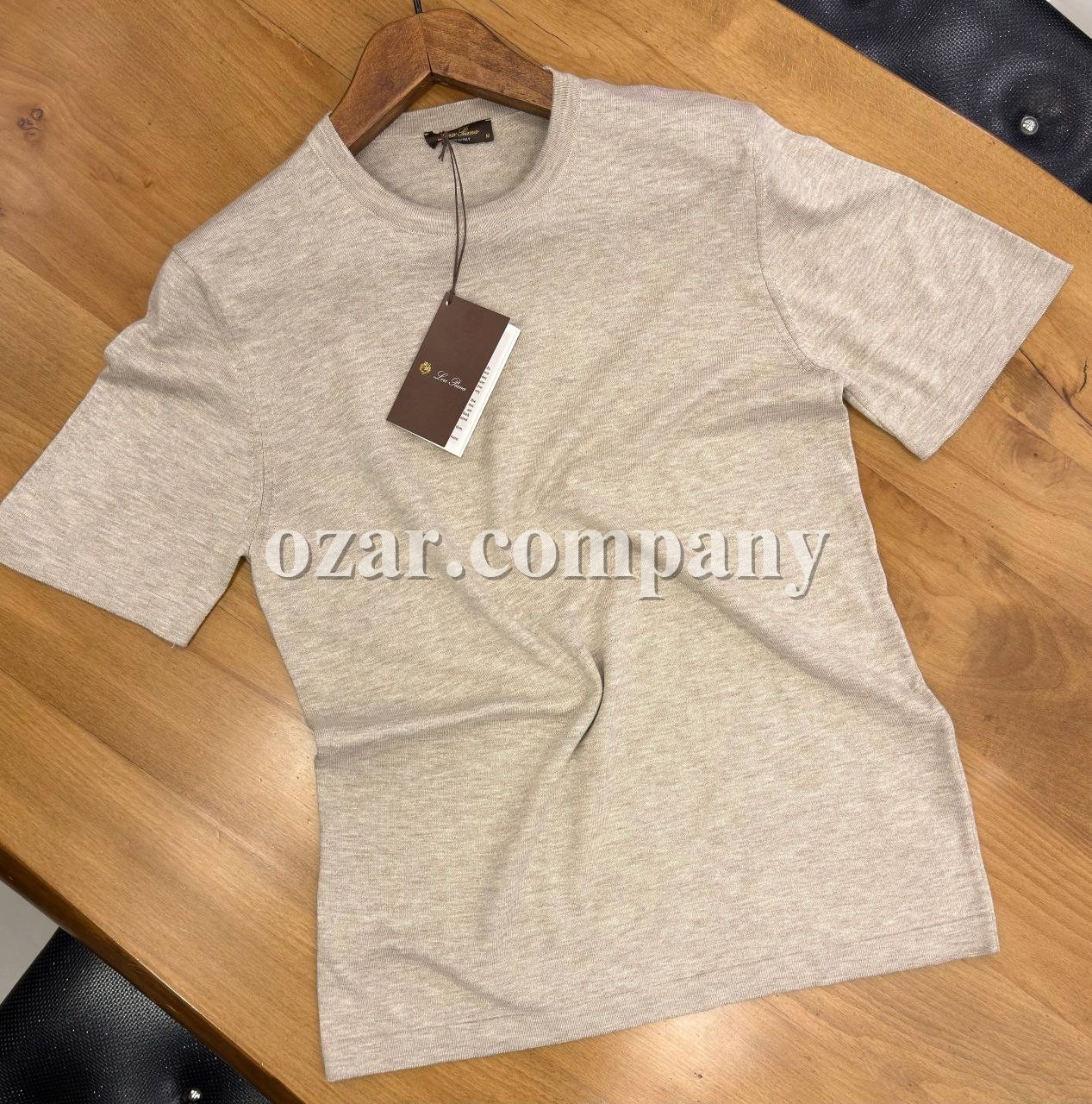 Мужская Трикотажная Футболка Loro Piana