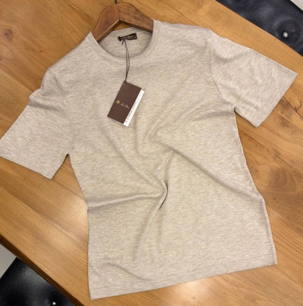 Мужская Трикотажная Футболка Loro Piana