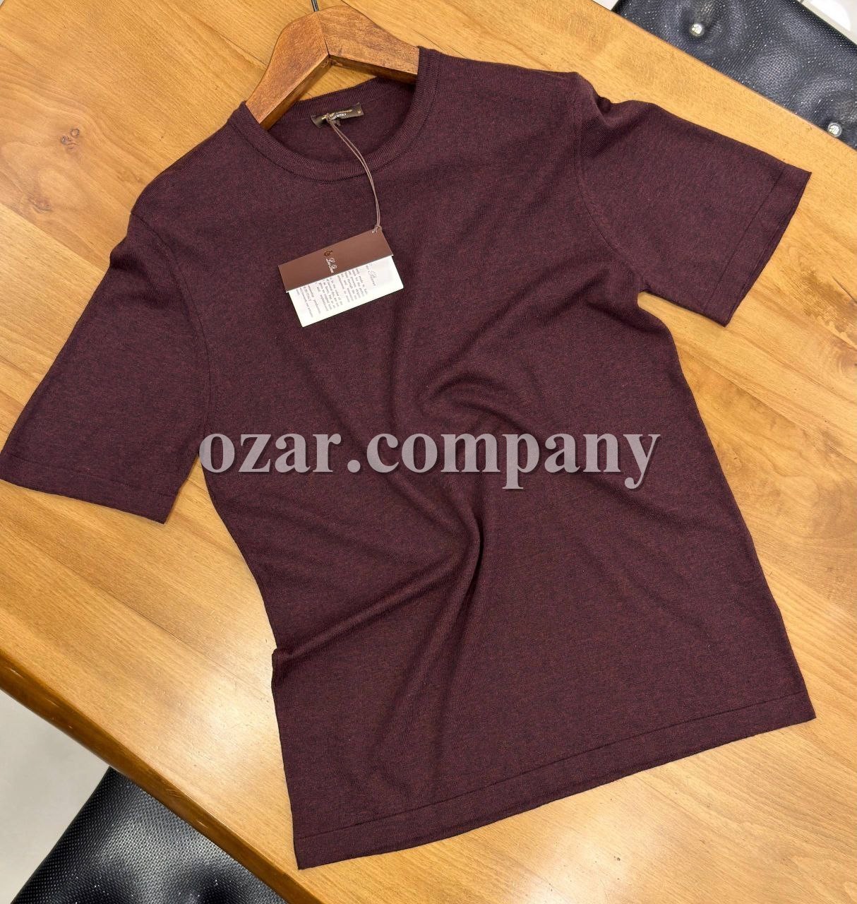 Мужская Трикотажная Футболка Loro Piana