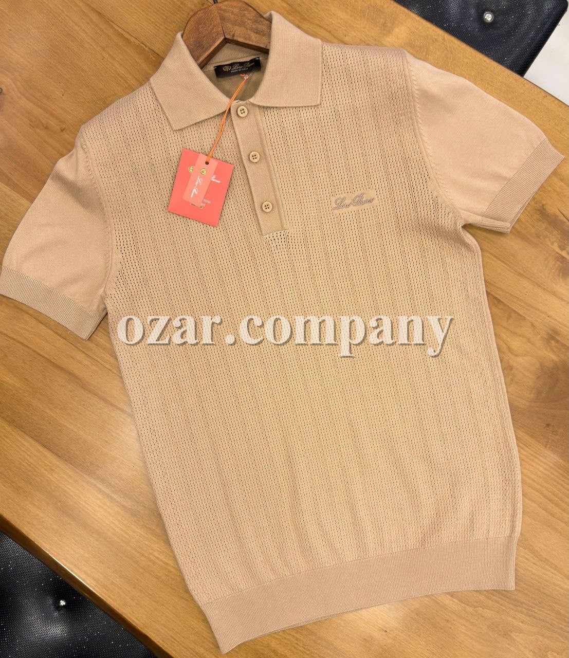 Мужская Трикотажная Футболка Loro Piana