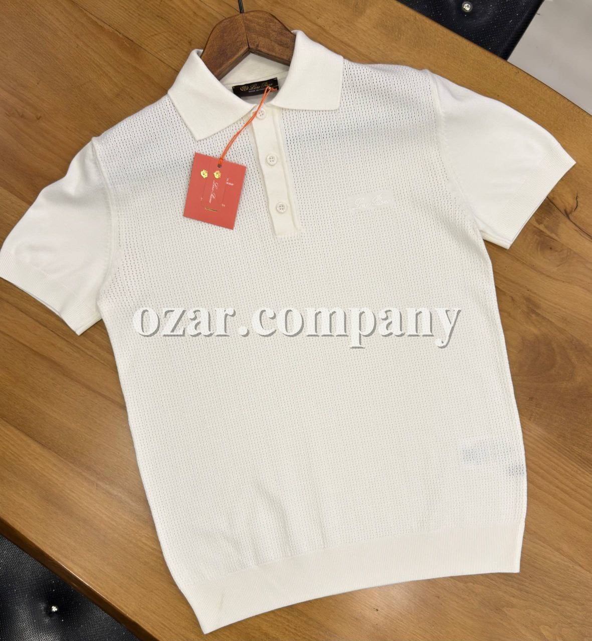 Мужская Трикотажная Футболка Loro Piana