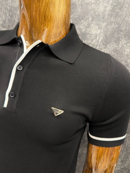 Мужская Трикотажная Футболка Prada