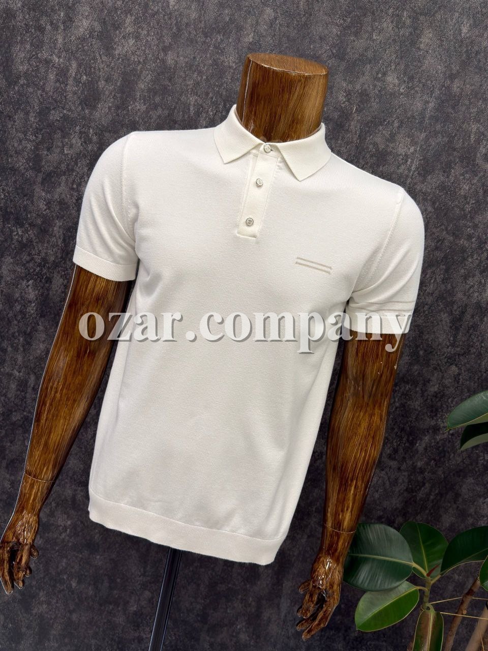 Мужская Трикотажная Футболка Zegna