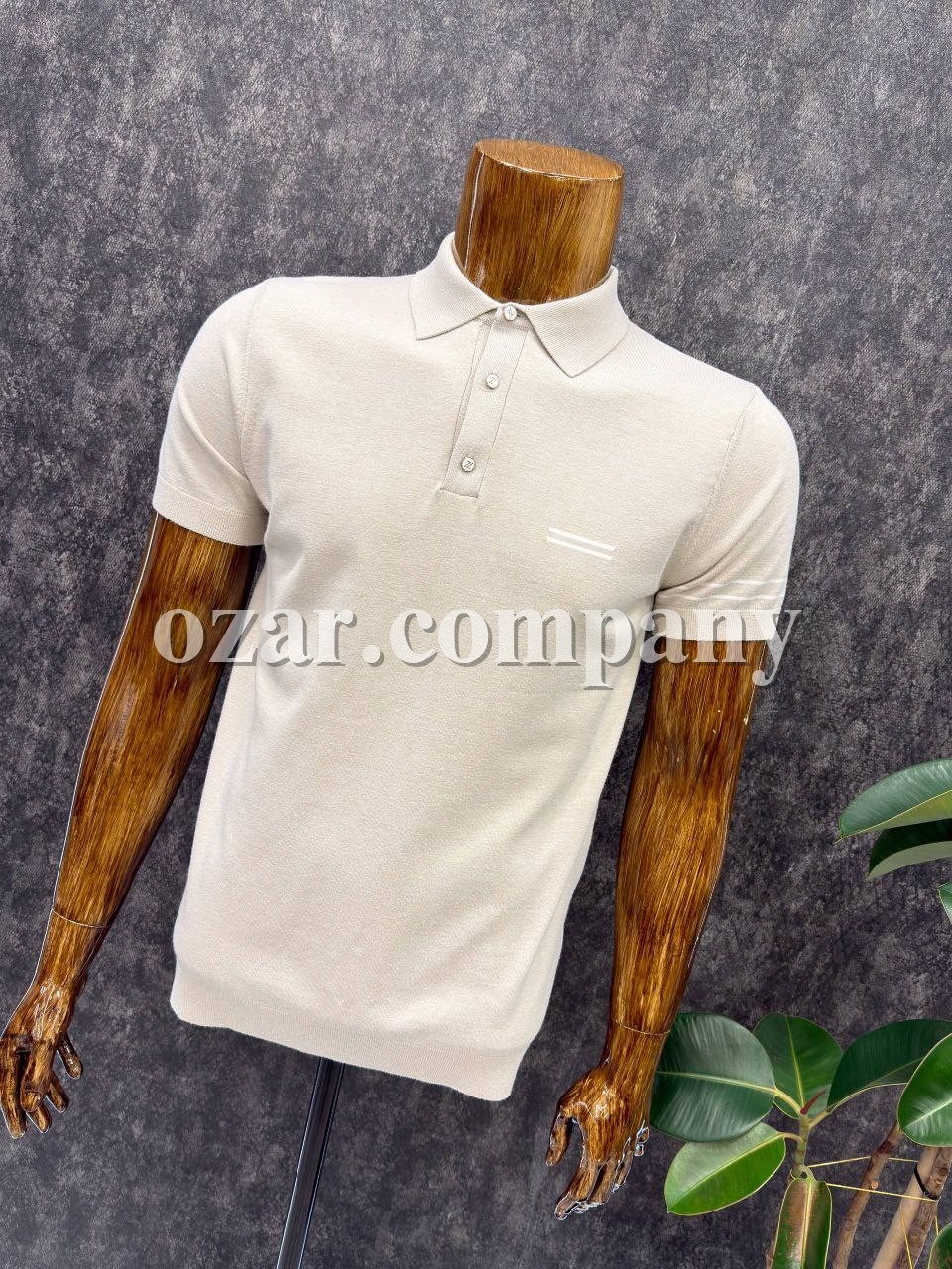 Мужская Трикотажная Футболка Zegna