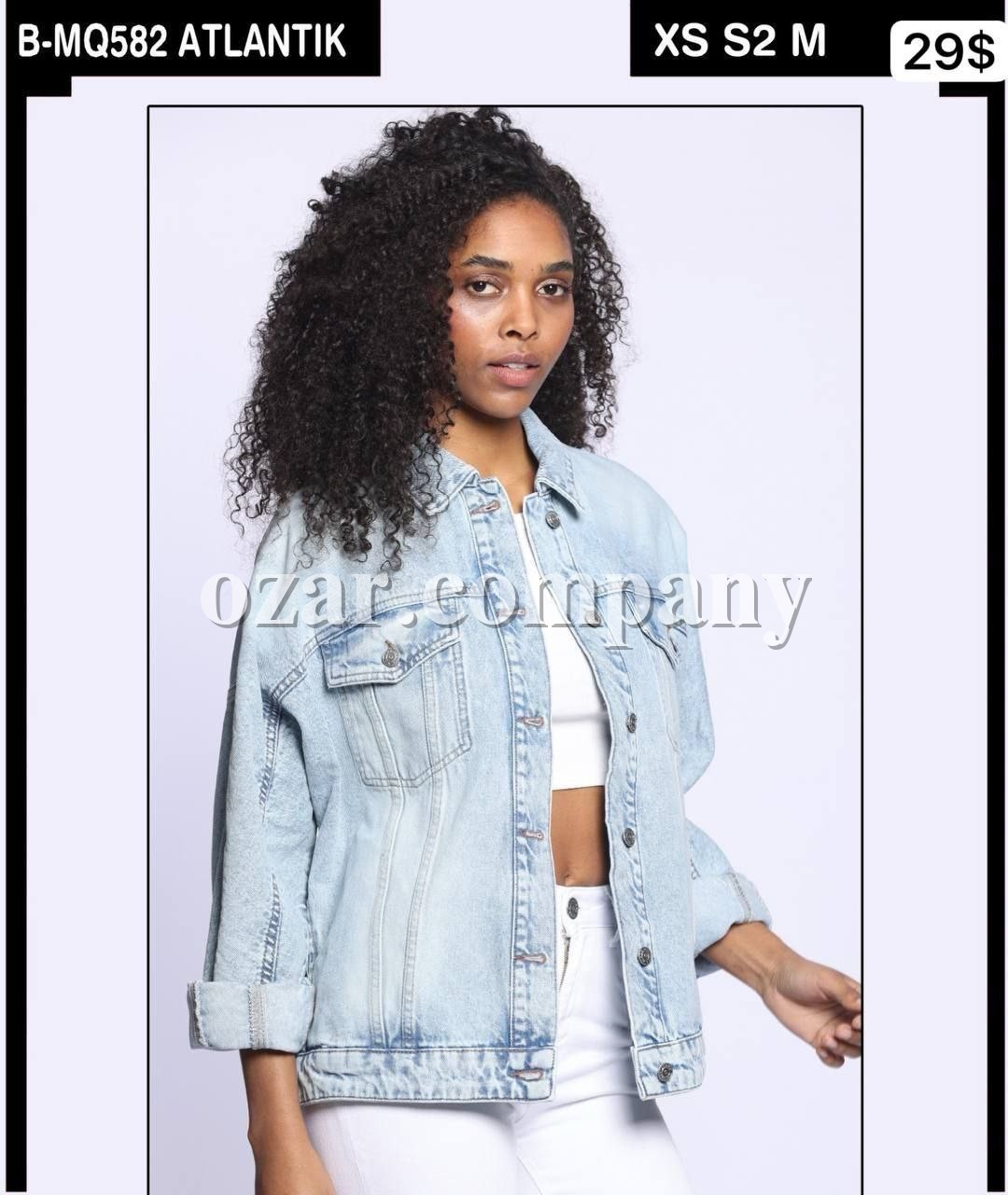 Женская Джинсовая Куртка Whitney