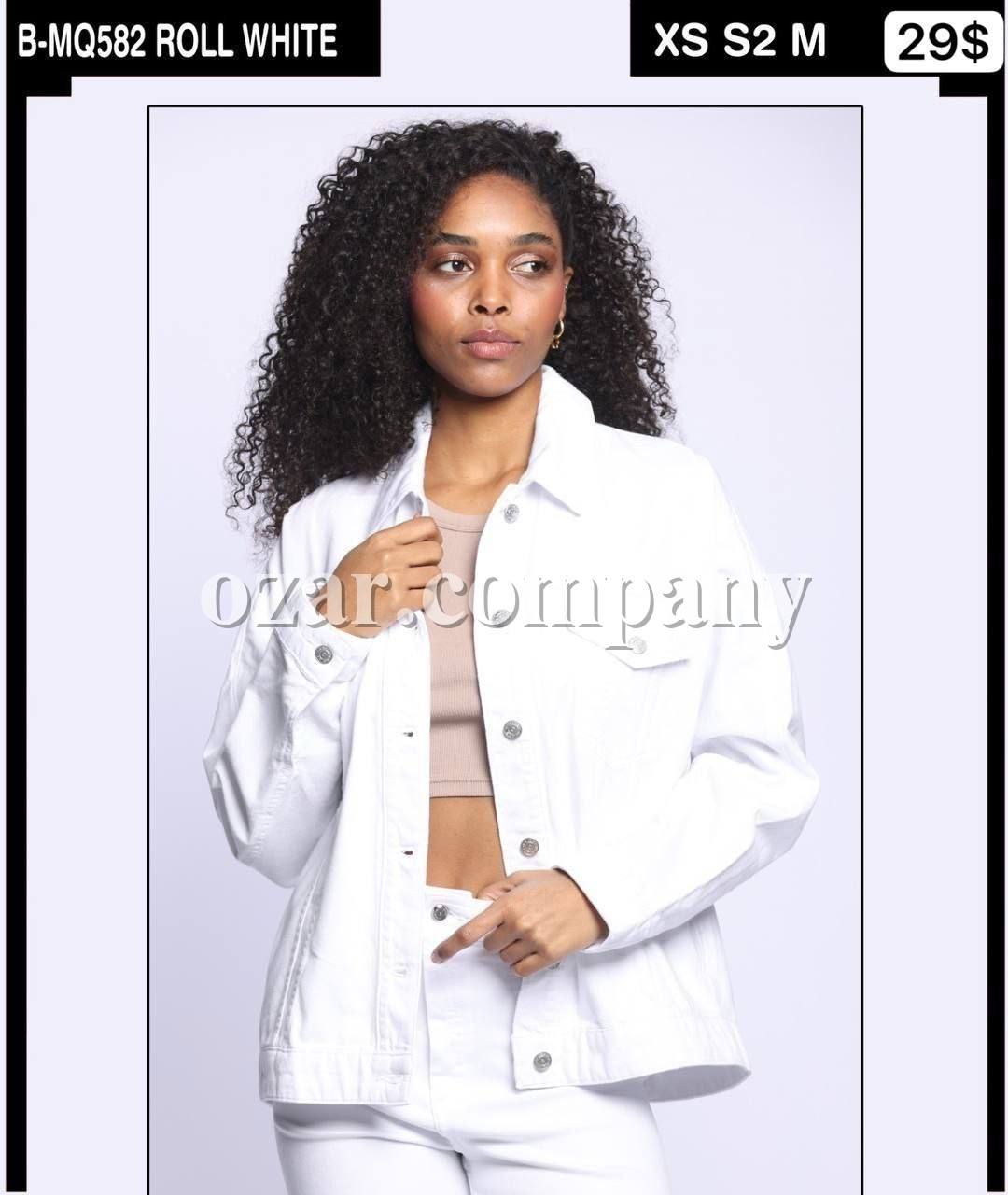 Женская Джинсовая Куртка Whitney