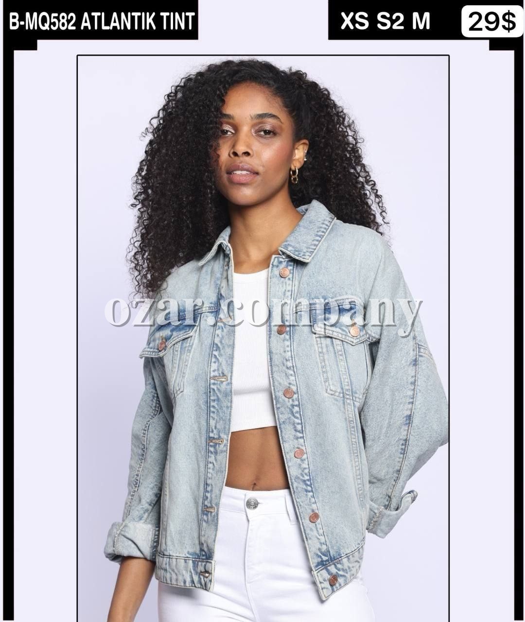 Женская Джинсовая Куртка Whitney