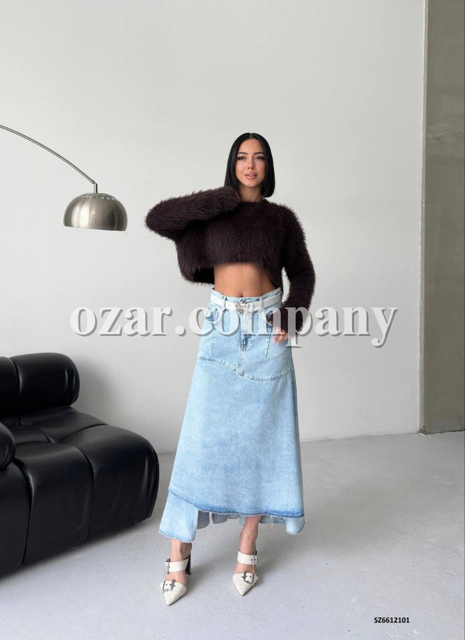 Женская Джинсовая Юбка Shezzen