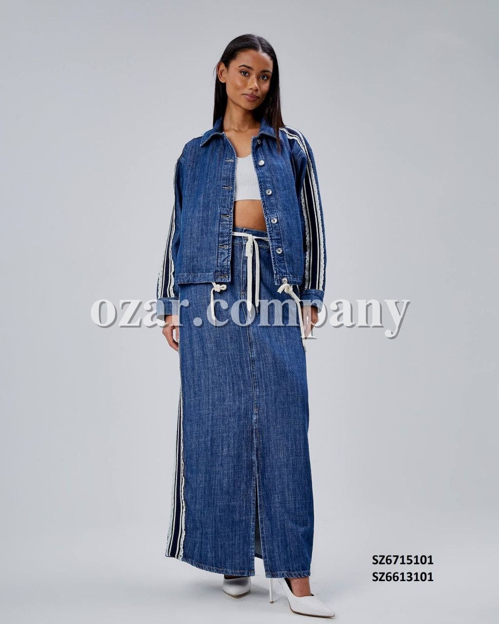 Женская Джинсовая Юбка Shezzen