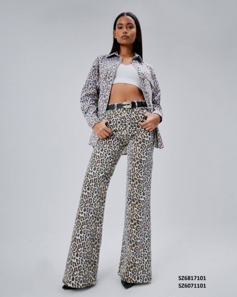 Женская Джинсовая Рубашка Shezzen