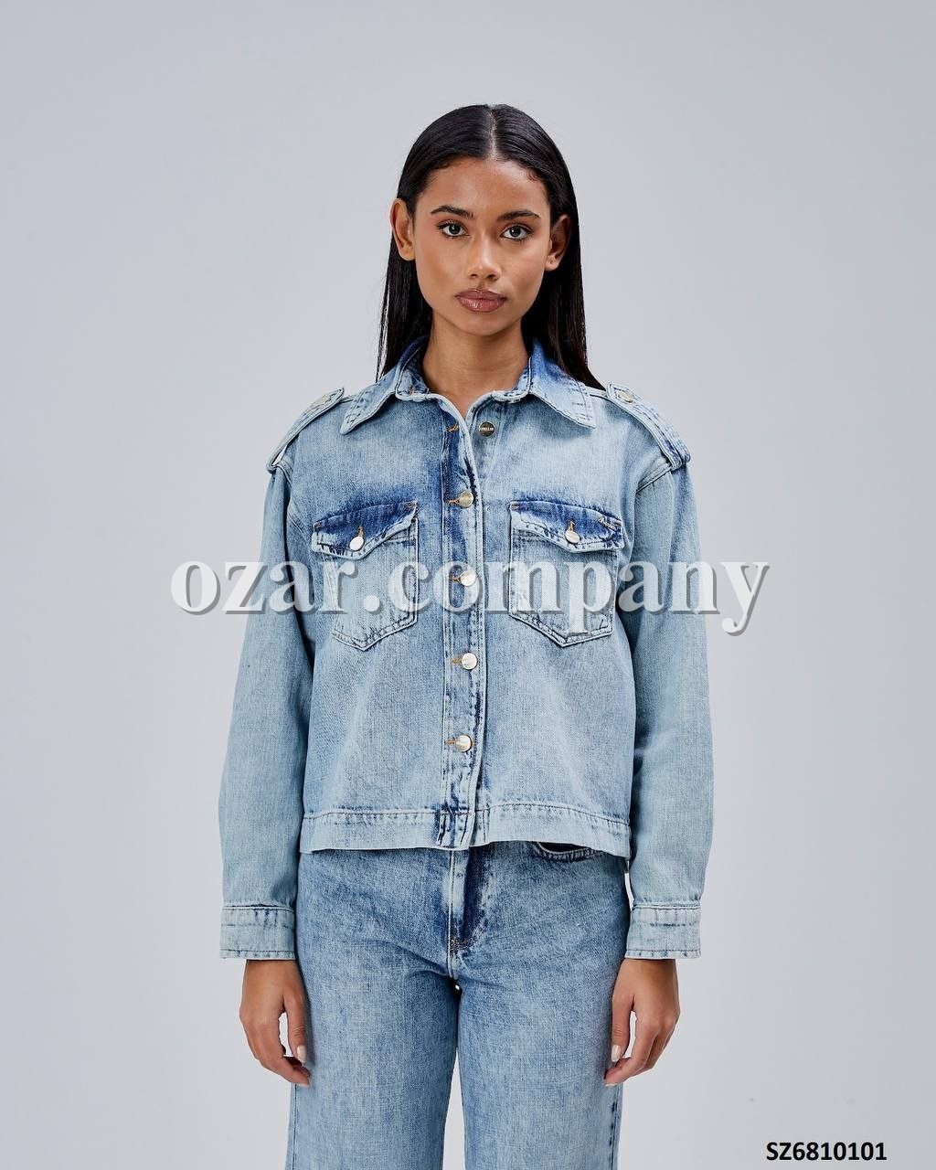 Женский Джинсовый Пиджак Shezzen