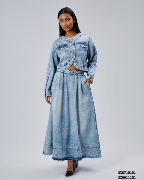 Женская Джинсовая Юбка Shezzen