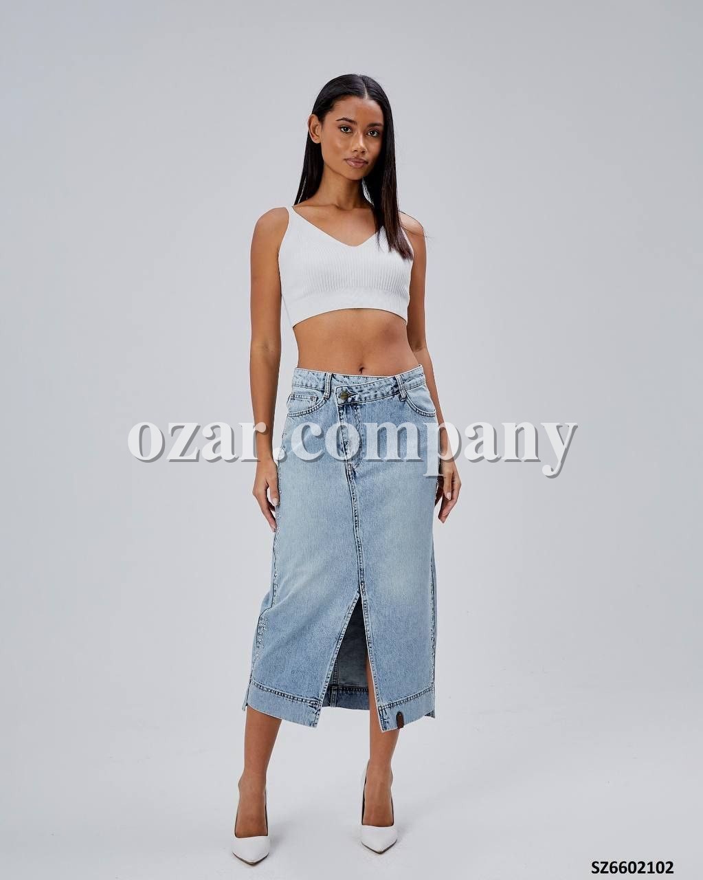 Женская Джинсовая Юбка Shezzen