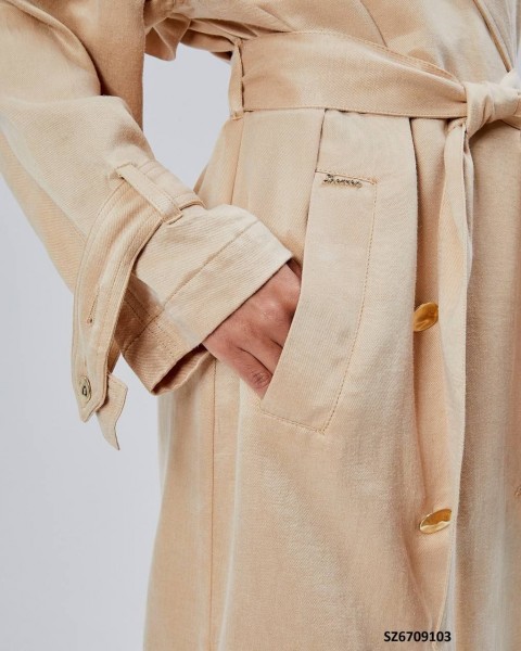 Женский Плащ-Кардиган Shezzen