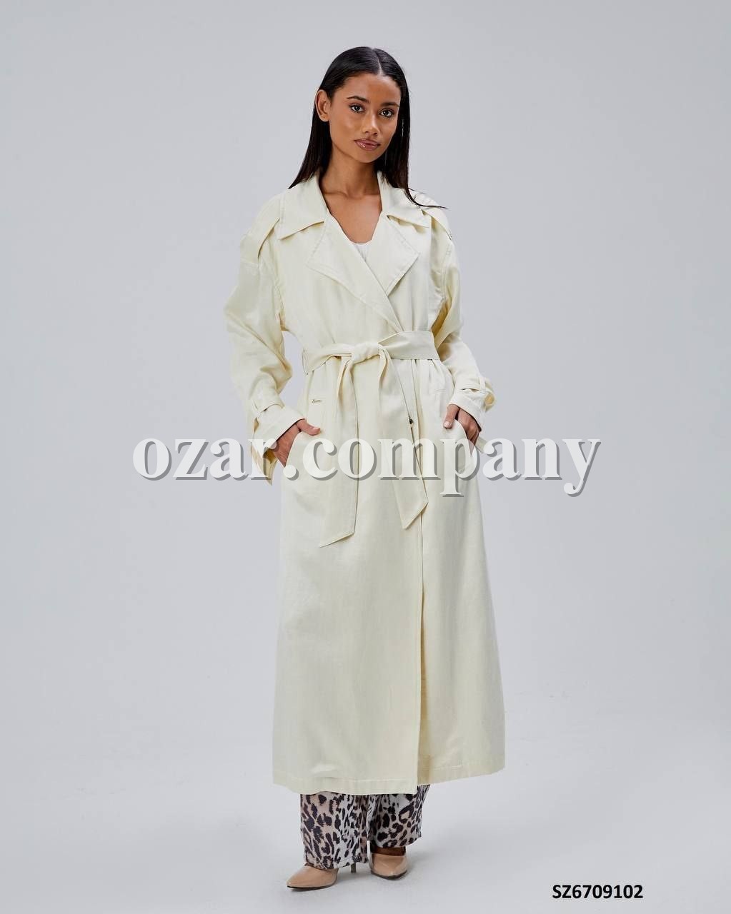 Женский Плащ-Кардиган Shezzen