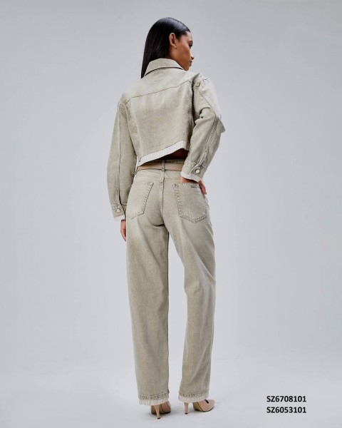 Женский Джинсовый Пиджак Shezzen