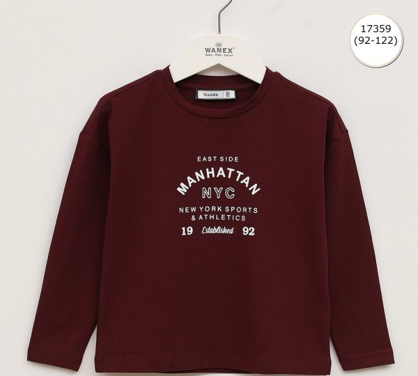 Свитшот Для Мальчика Wanex (2-3-4-5-6-7лет) 